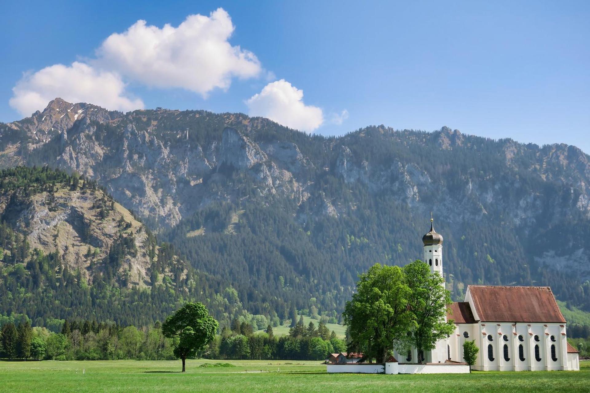Ferienwohnung Herzstück im Haus Schlossblick Füssen Exterior foto